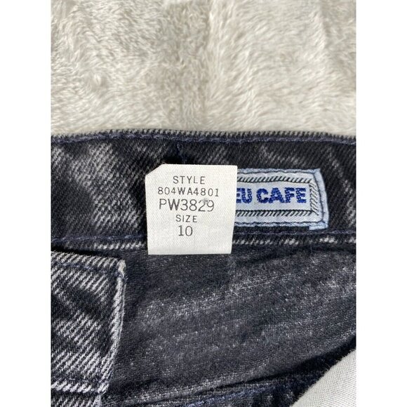 Vintage BLEU CAFE Acid Wash High-Waisted Mom Jeans - Size 10 - Picture 11 of 11